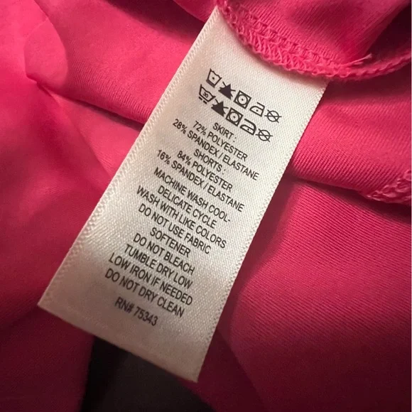 Tommy Bahama Golf Skort Hot Pink Ruffle Hem Women's size XL NWT - Picture 6 of 8